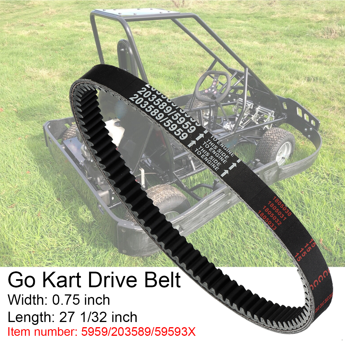 2-65-HP-Go-Kart-Drive-Belt-30-Series-Replaces-Manco-5959-Comet-203589-59593X-For-Honda-GC160-GC190-G-1813743