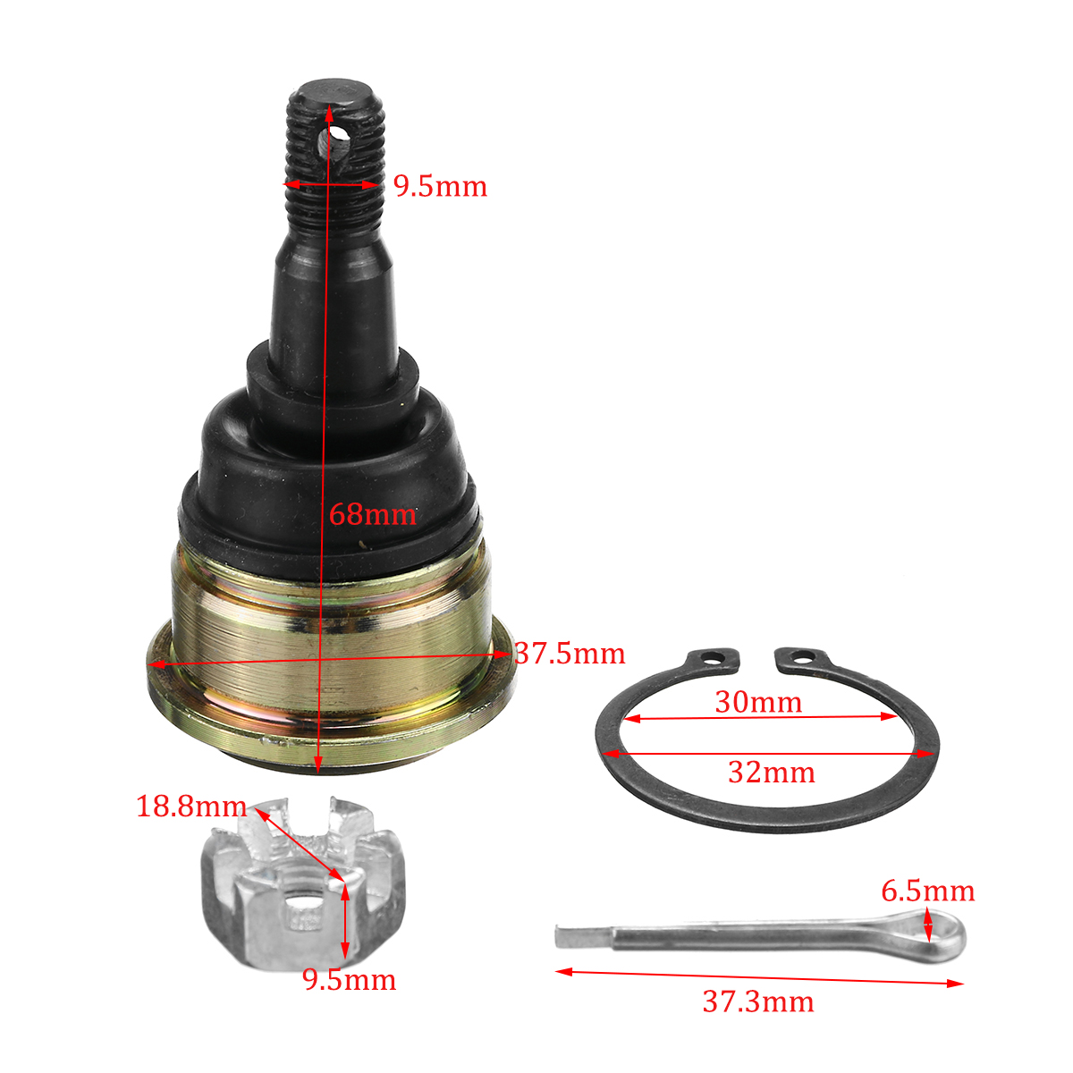 4Pcs-Pack-Ball-Joint-Kits-Fit-For-Arctic-Cat-400-500-300-250-700-375-0405-483-1783789