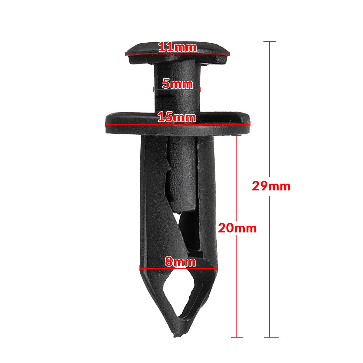 50psc-8mm-Fender-Clip-Body-Rivet-Hole-1705742