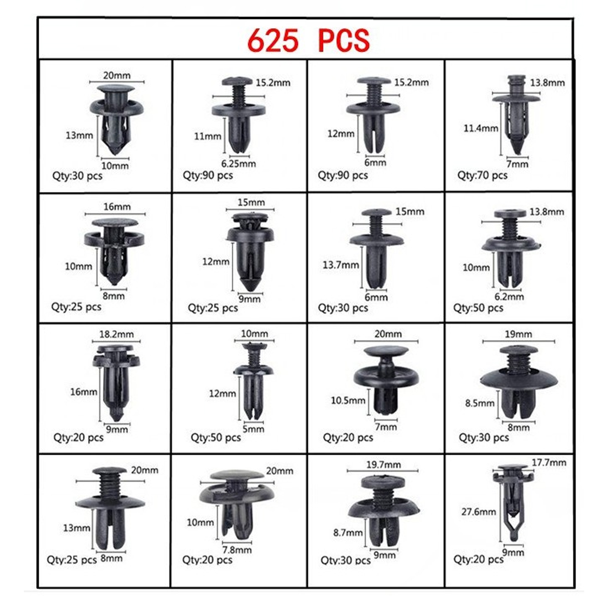 625-PCS-Trim-Body-Clips-Kit-Rivets-Retainer-Door-Panel-Fastener--Remover-1722516