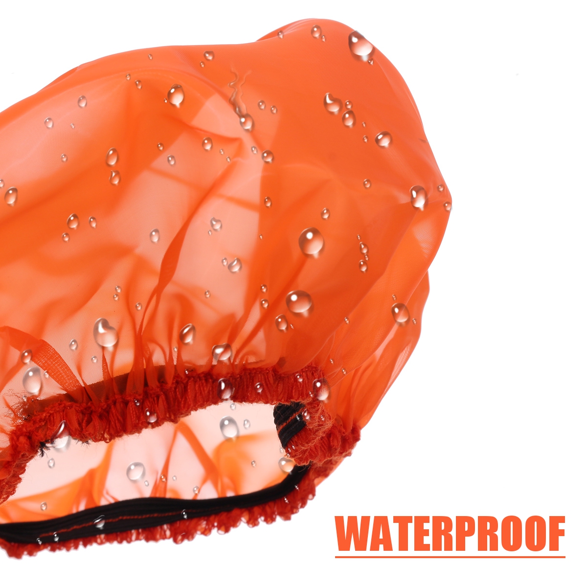 Air-Filter-Cleaner-Rain-Sock-Protective-Cover-For-Harley-Touring-Waterproof-Orange-1662111