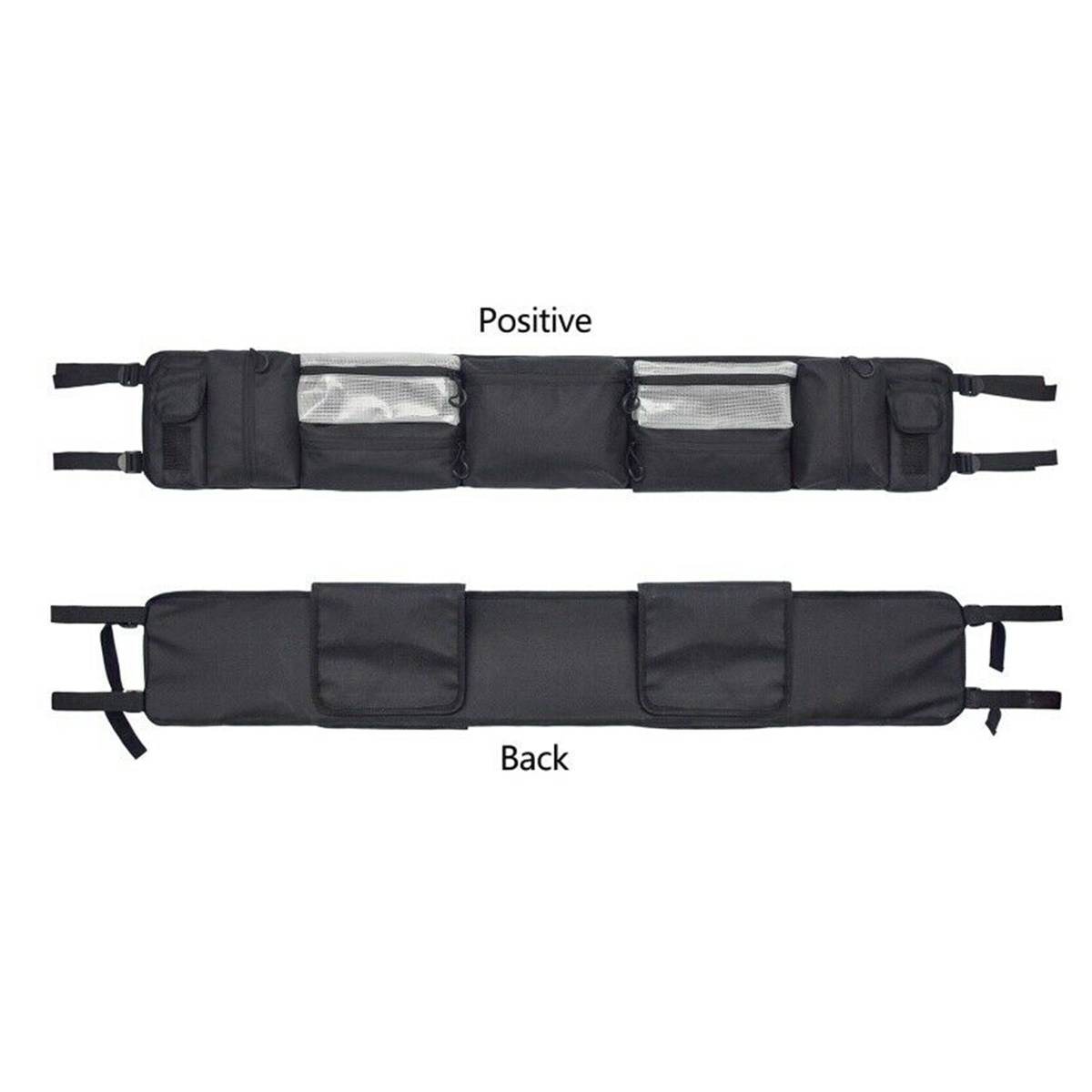 Classic-Accessory-QuadGear-Black-UTV-Large-Roll-Cage-Organizer-For-Most-Full-Size-UTV-1796773