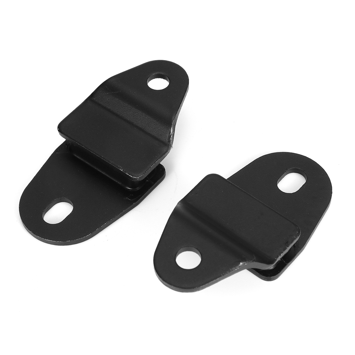 Pair-Exhaust-Muffler-Stays-Mounts-Hangers-For-Yamaha-Banshee-350-YFZ350-1987-2006-1724807