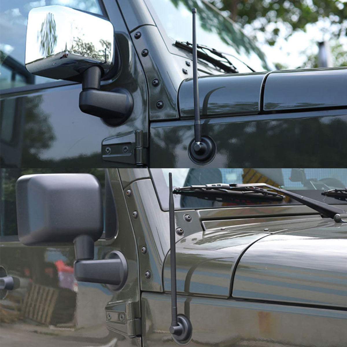 13-Inch-Car-Aerial-Radio-Antenna-Mast-AM-FM-Black-For-Jeep-JK-JL-2007-2018-1709471