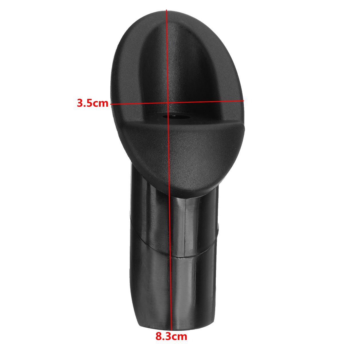 ABS-Antenna-Bezel-Ornament-Manual-Radio-Fender-Base-Black-For-Toyota-Tundra-2007-2013-863920C040-1527516