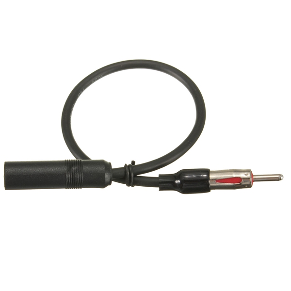 Auto-Car-AM-FM-Antenna-ANT-Adapter-Cable-Male-Female-Plug-Extension-12-Inch-1002710