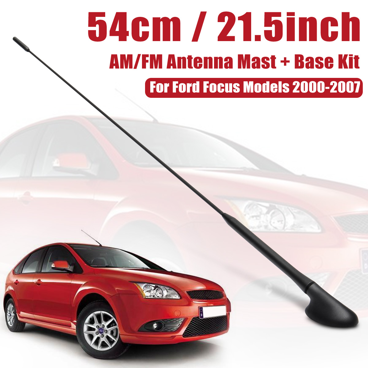 Car-Roof-AM-FM-Antenna-Mast-with-Base-XS8Z18919AA-For-Ford-Focus-2000-2007-1685946