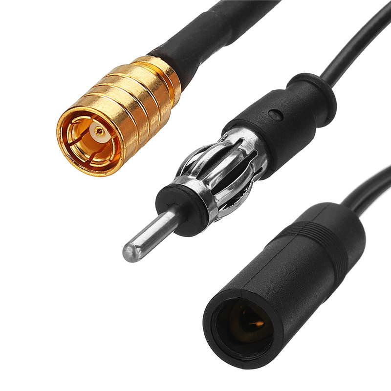 DABFM-AM-Car-Radio-Active-Antenna-Converter-Shunt-SMB-DIN-Cable-1375777
