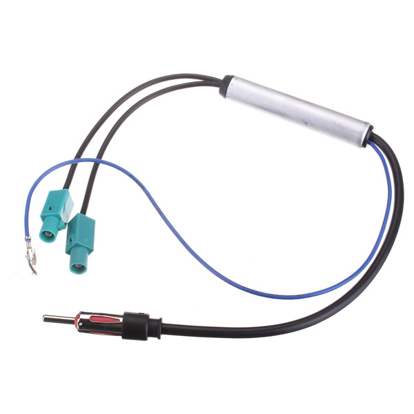 Radio-Aerial-Antenna-Diversity-System-Amplified-Adapter-For-Audi-VW-962183
