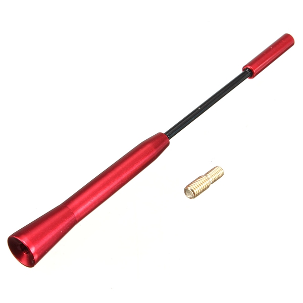 Red-Small-3-in-1-Bee-Sting-Antenna-Aerial-AM-FM-for-Universal-Car-Van-992616