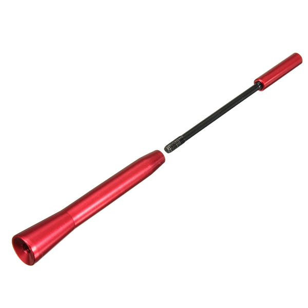 Red-Small-3-in-1-Bee-Sting-Antenna-Aerial-AM-FM-for-Universal-Car-Van-992616