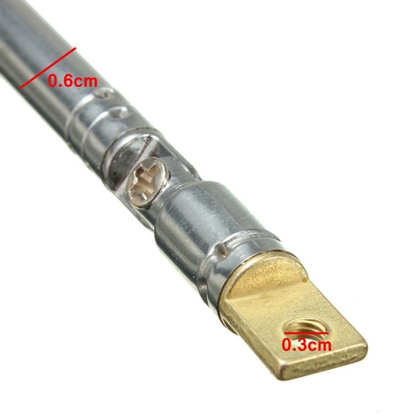 Replacement-60cm-Six-Sections-Silver-Telescopic-Antenna-Aerial-for-Radio-TV-KL-1006191