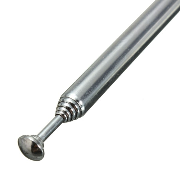 Replacement-60cm-Six-Sections-Silver-Telescopic-Antenna-Aerial-for-Radio-TV-KL-1006191