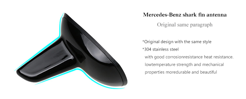 Shark-Antenna-Decorative-Modified-Antenna-for-Mercedes-A-Class-B-Class-New-C-Class-GLA-GLK-GLC-1706791