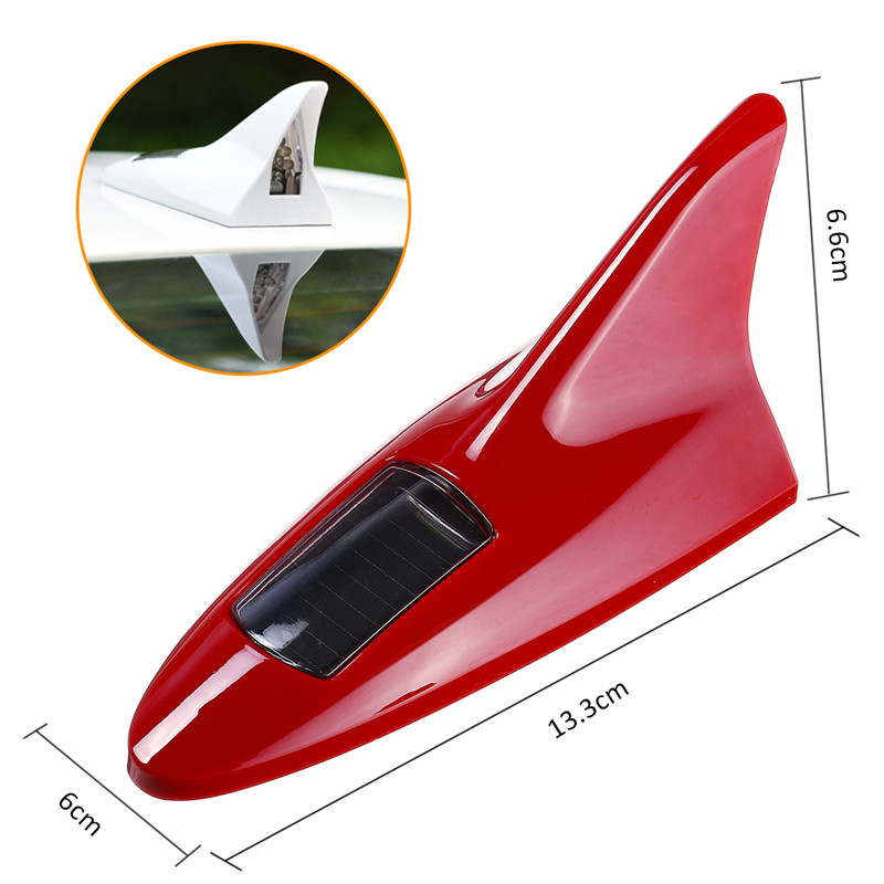 Universal-8LED-11-Modes-Solar-Power-Car-Roof-Antenna-Lamp-With-Flashing-Warning-Light-12V-RedBlackSi-1577288