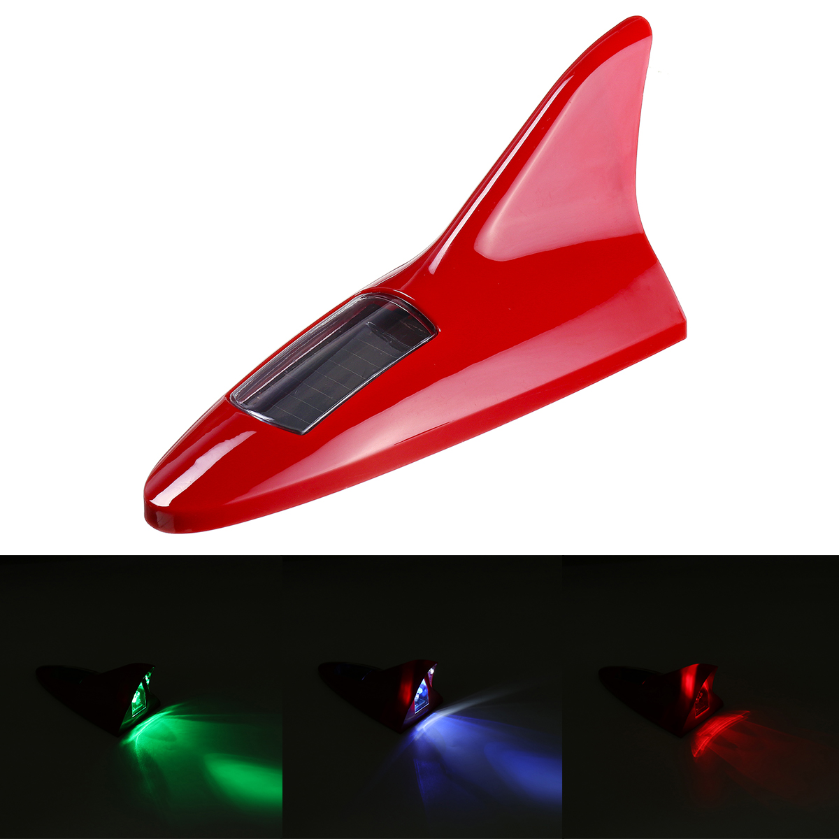Universal-8LED-11-Modes-Solar-Power-Car-Roof-Antenna-Lamp-With-Flashing-Warning-Light-12V-RedBlackSi-1577288