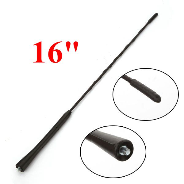 Universal-Antenna-For-VW-MK4-B5-Jetta-Golf-Polo-ROOF-MAST-WHIP-FUBA-16-Inch-42033