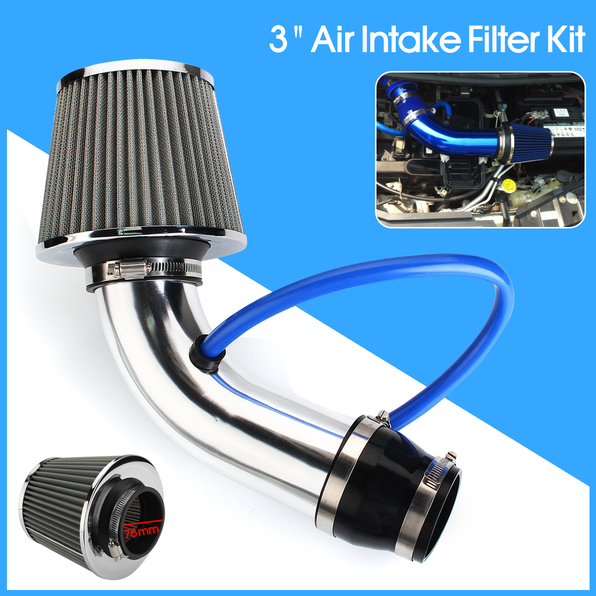 3-Inch-Universal-Car-Cold-Air-Intake-Filter-Aluminum-Induction-Kit-Pipe-Hose-System-Silver-1365515