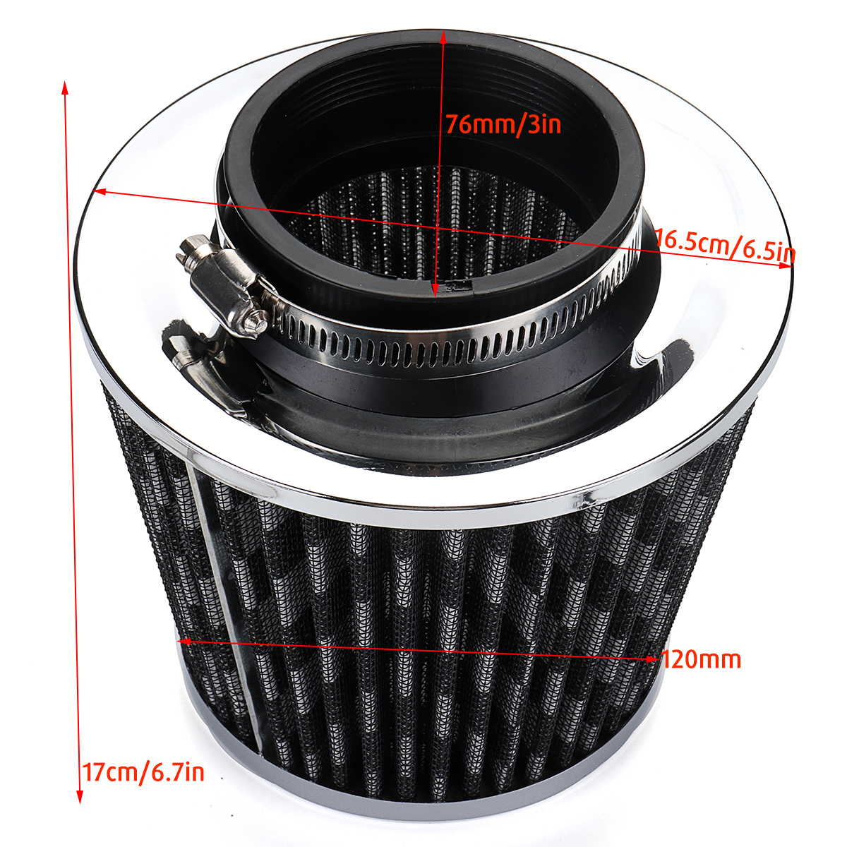 76mm-3-Inch-Universal-Car-Cold-Air-Intake-Filter-and-Alumimum-Induction-Kit-Pipe-Hose-1391261