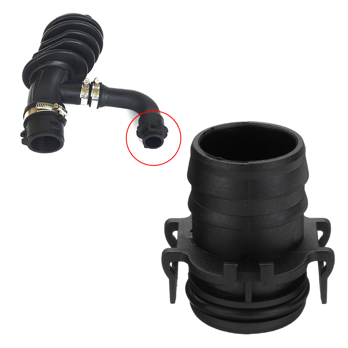 Air-Filter-Flow-Intake-Hose-Pipe-Clip-For-Ford-Focus-C-Max-7M519A673EJ-30680774-1297401