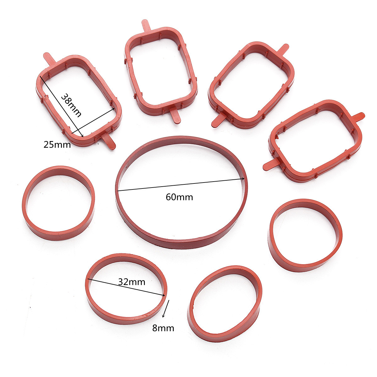 Intake-Manifold-Gasket-Set-For-BMW-Rover-M47-E87-E46-E90-E91-1799711