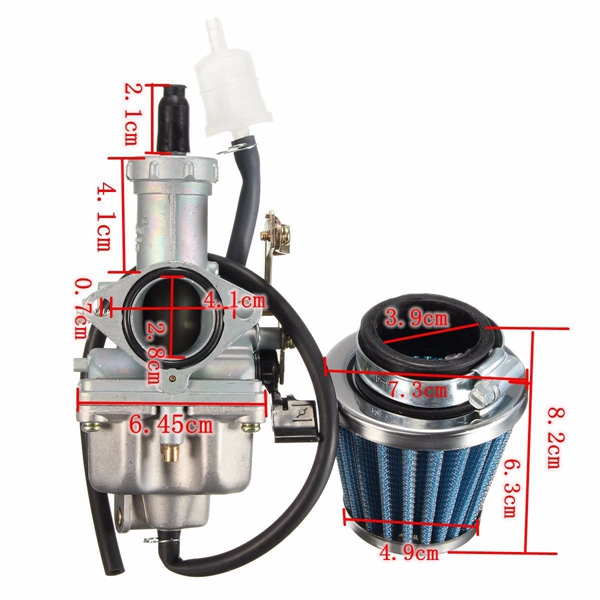 27mm-Carburetor-Carb-38mm-W-Air-Filter-For-Honda-ATV-TRX250-TRX250X-2009-2012-1058914