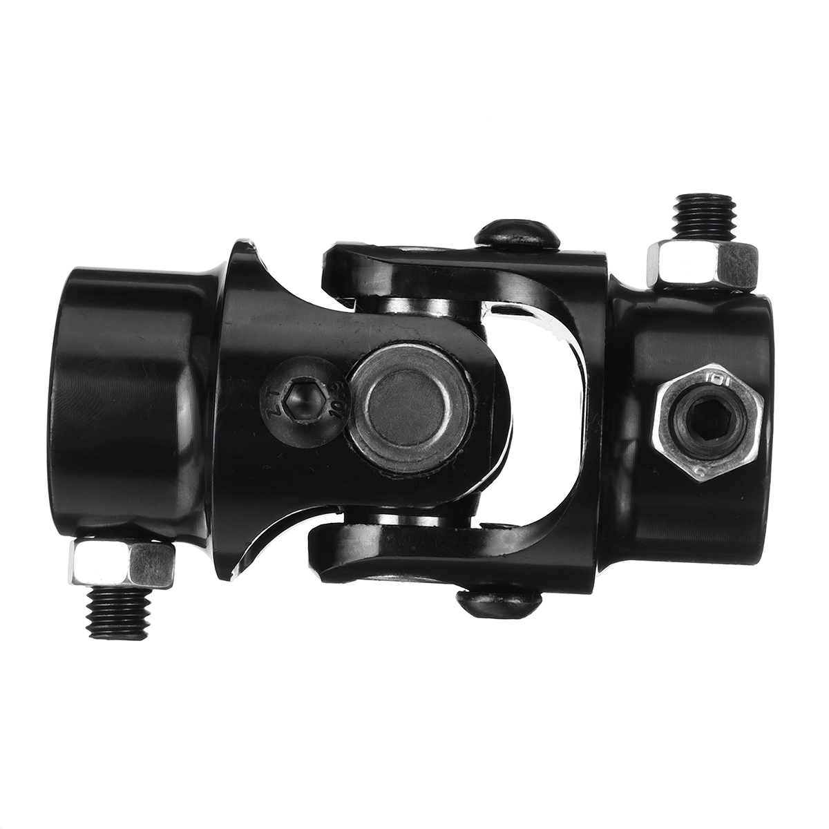 34-DD-X-34-DD-Black-Powder-Coated-Universal-Steering-Shaft-U-Joint-Coupler-1812592