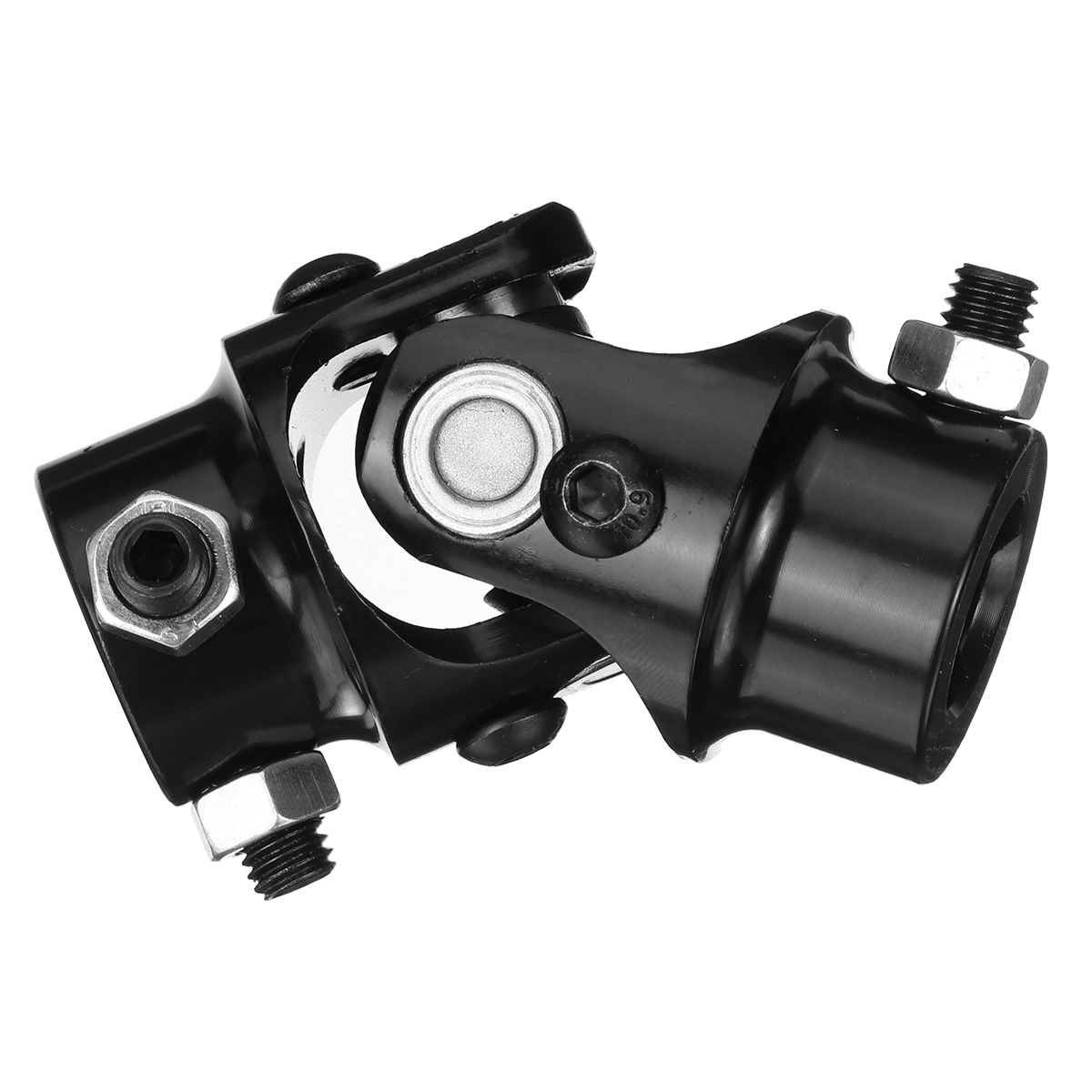 34-DD-X-34-DD-Black-Powder-Coated-Universal-Steering-Shaft-U-Joint-Coupler-1812592