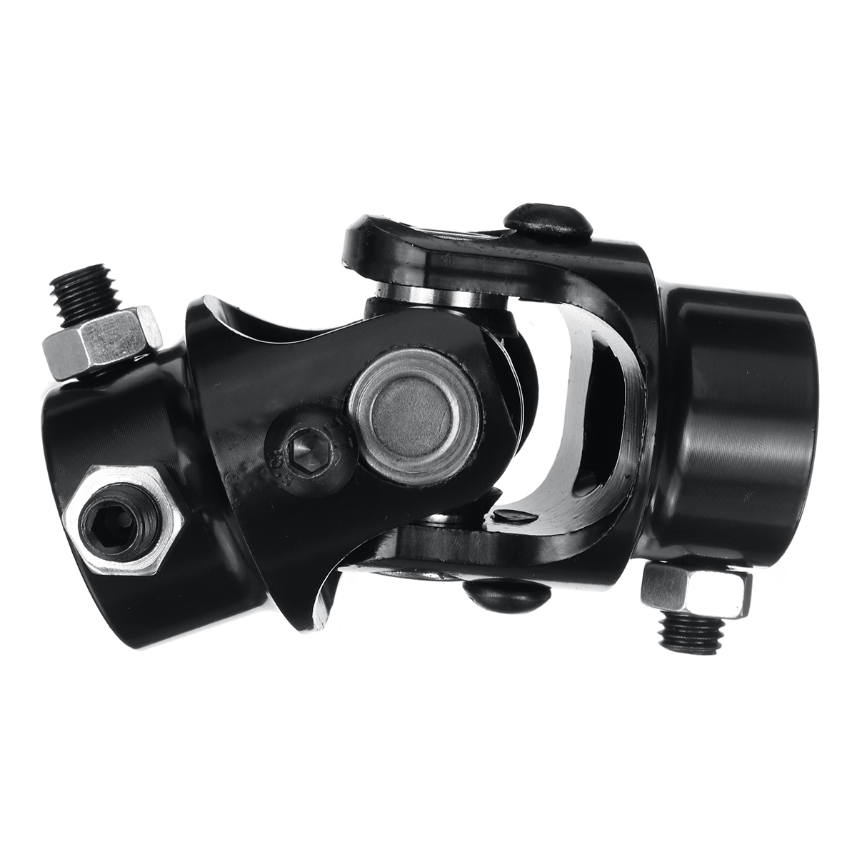 34-DD-X-34-DD-Black-Powder-Coated-Universal-Steering-Shaft-U-Joint-Coupler-1812592