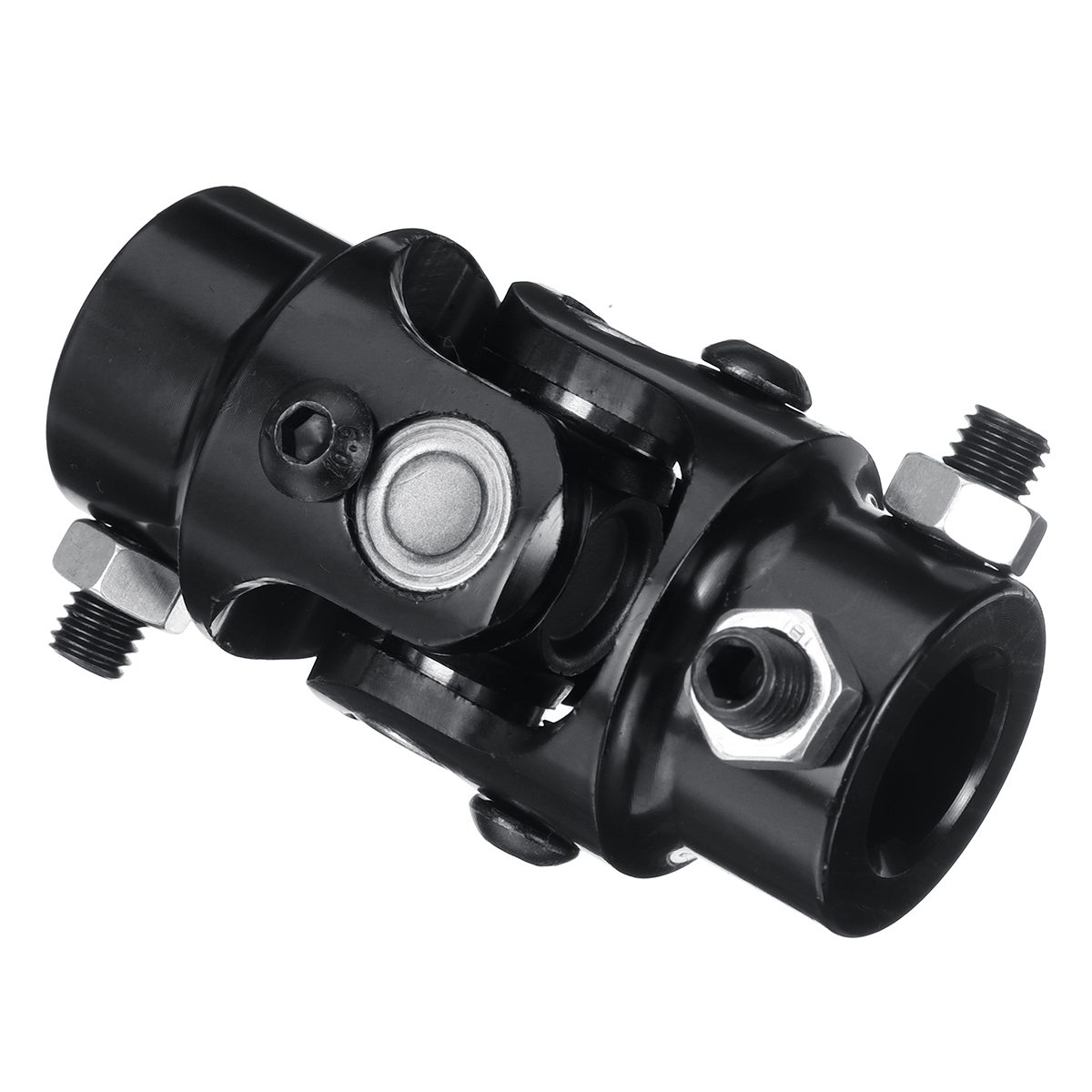 34-DD-X-34-DD-Black-Powder-Coated-Universal-Steering-Shaft-U-Joint-Coupler-1812592