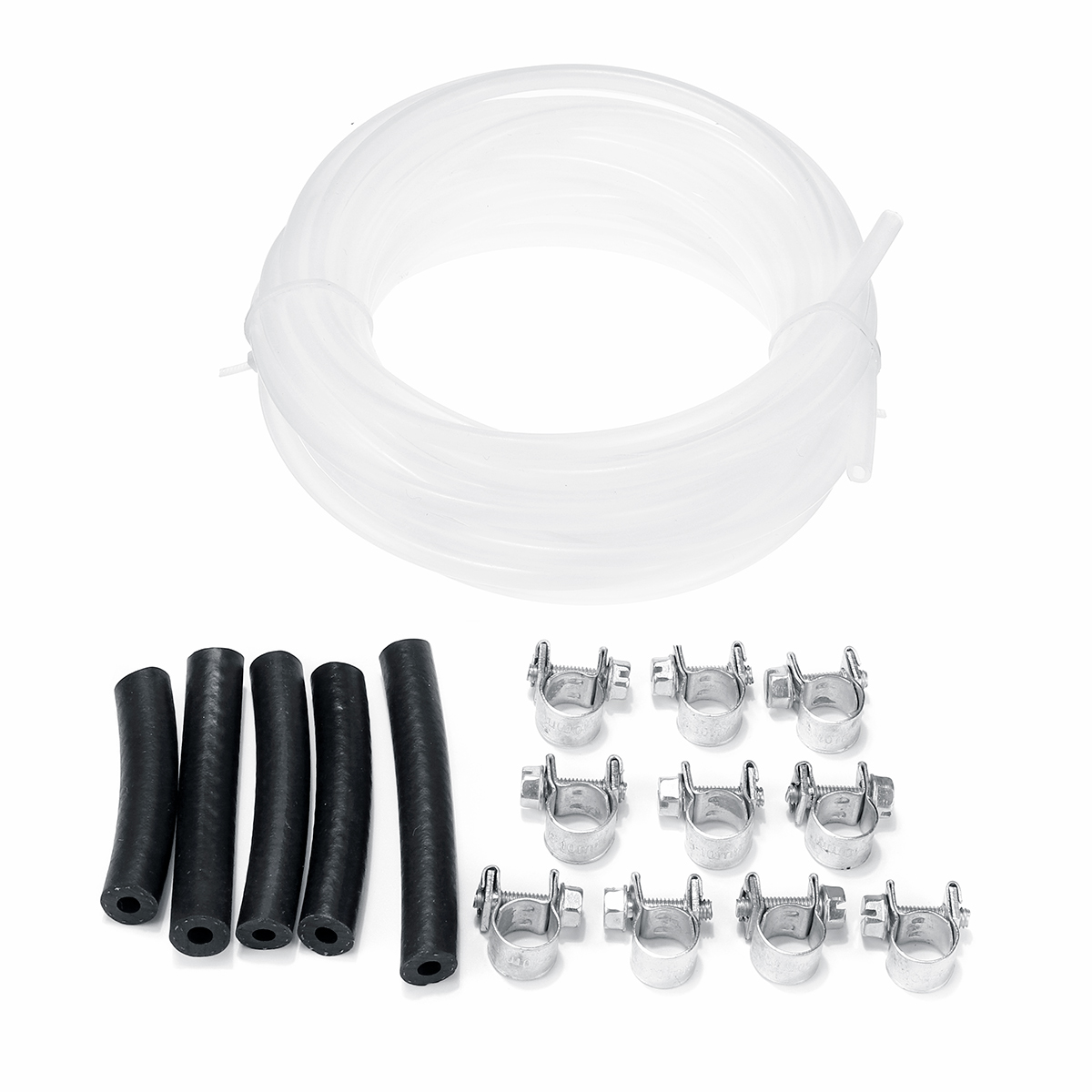 3mm-5M-Fuel-Pipe-Line-Hose-Clip-Kit-RubberMetal-For-Eberspacher-Hater-Fuel-Tank-1659345