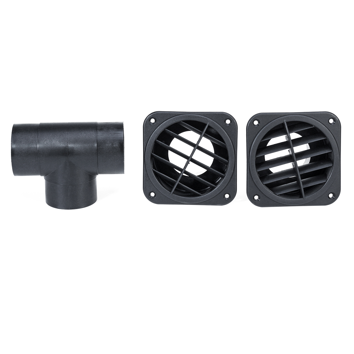 60mm-Heater-Pipe-Ducting-T-Piece-Air-Outlet-Vent-Clamps-50-100cm-For-Eberspacher-1723922