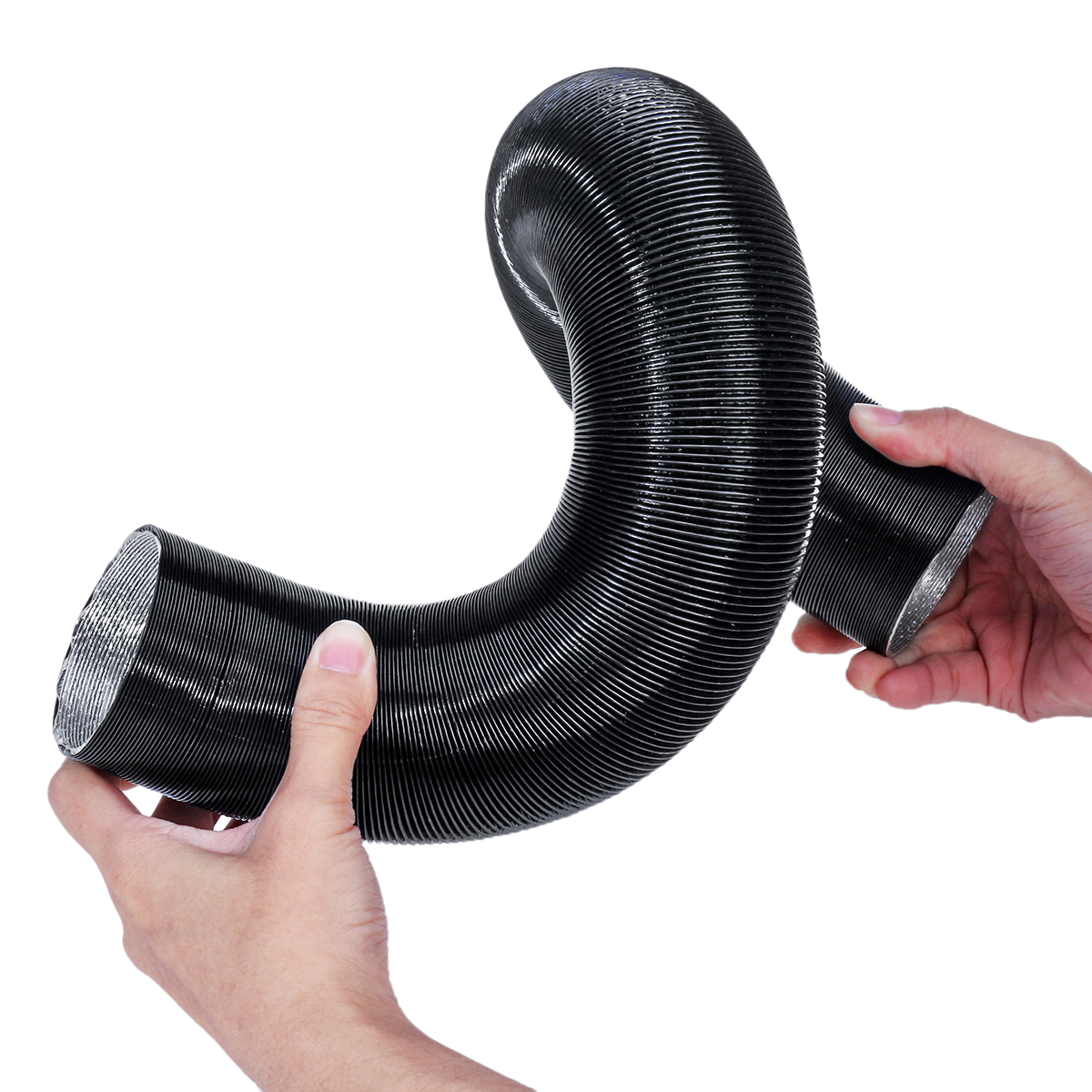 60mm-Heater-Pipe-Ducting-T-Piece-Air-Outlet-Vent-Clamps-50-100cm-For-Eberspacher-1723922