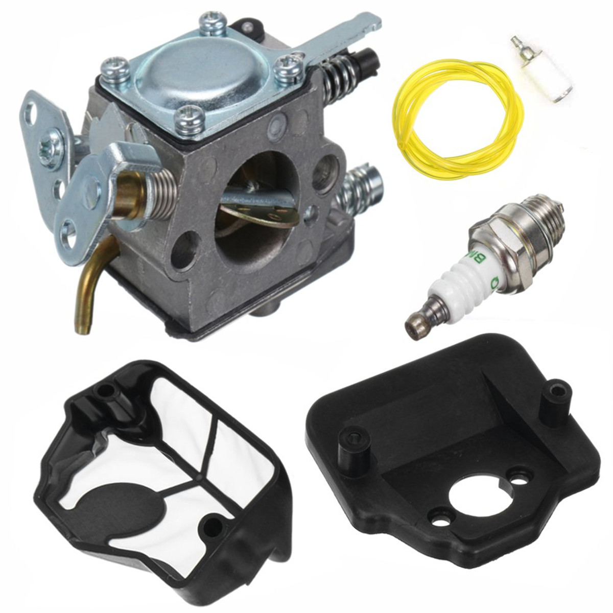 Carburetor-Carb-Fuel-Filter-Kit-For-Husqvarna-36-41-136-137-141-142-Chainsaw-Zama-C1Q-W29E-1327758