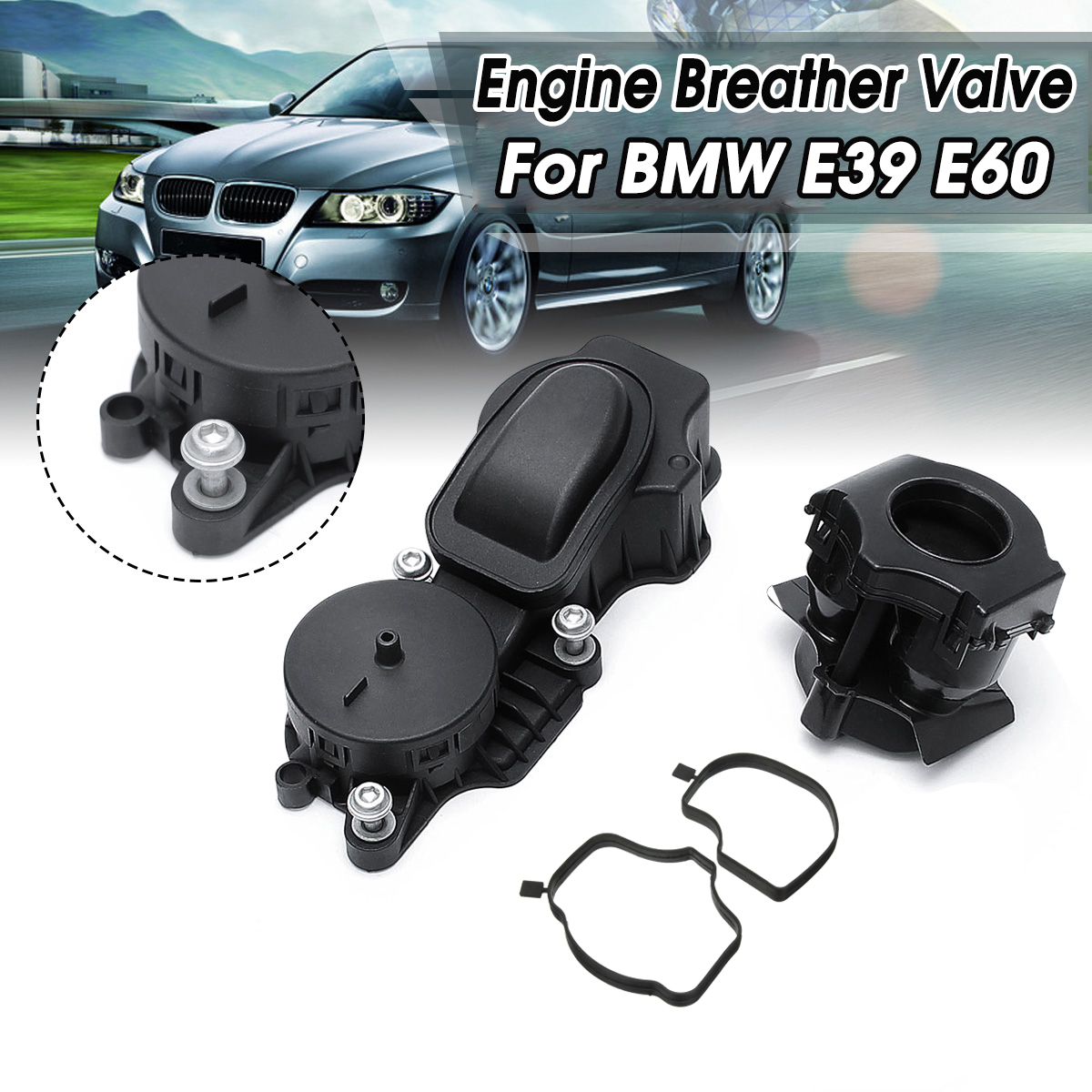 Engine-Breather-Valve-Kit-Crankcase-Oil-Filter-For-BMW-3-Series-E46-61-81-90-83-1816890