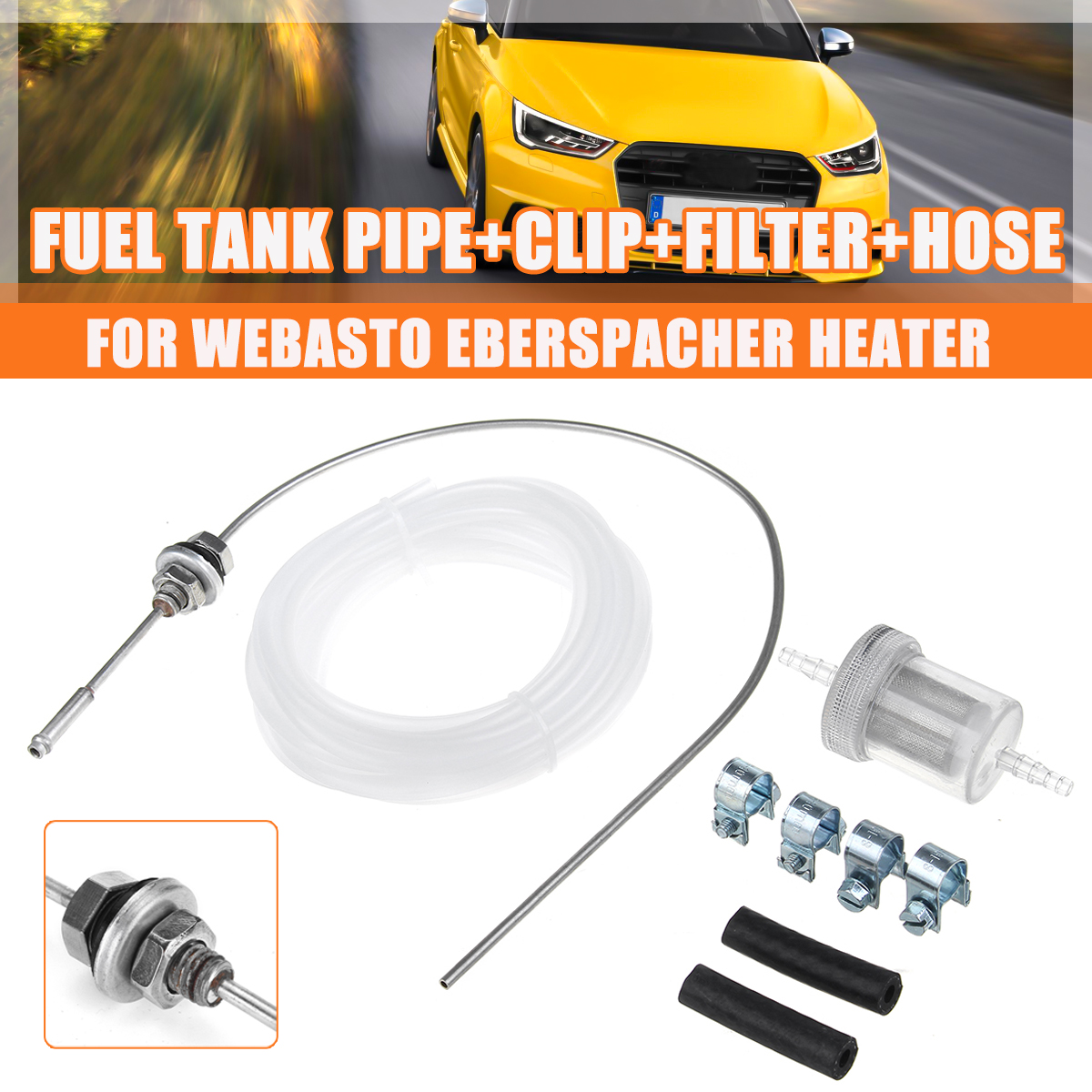 Fuel-Tank-Stand-Pipe--Pickup-Clip--Filter--Hose-For-Webasto-Eberspacher-Heater-1767573