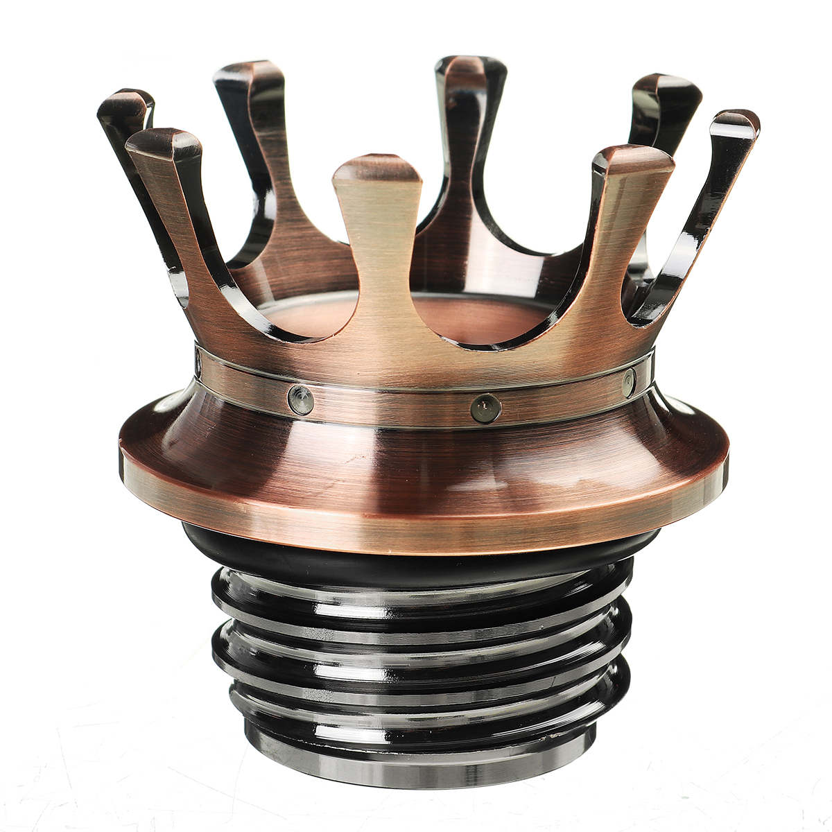 Motorcycle-Gas-Cap-Crown-Style-CNC-Flush-Tank-Cap-For-Harley-Sportster-883-1200-Road-King-Dyna-FLST--1674909