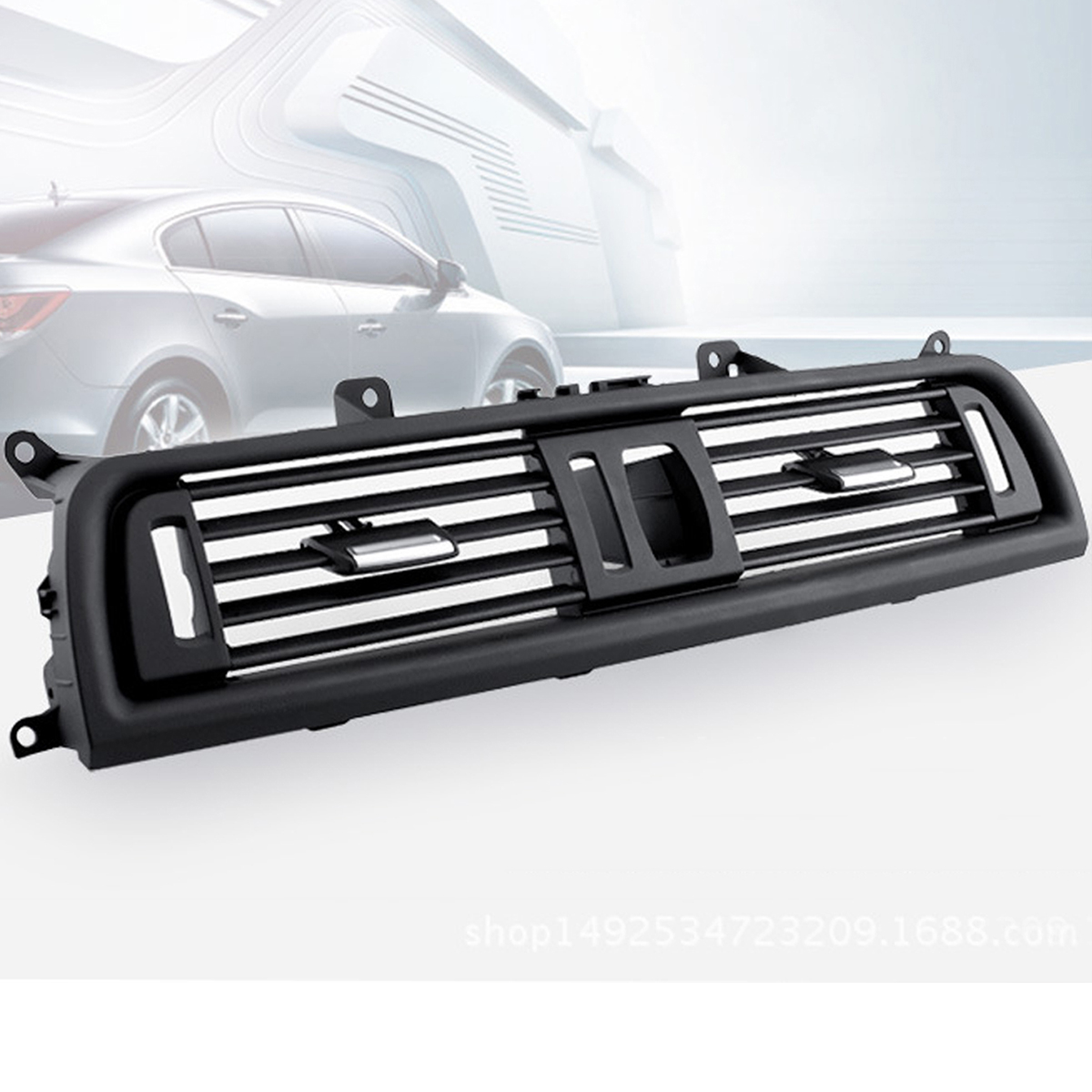Car-Front-Dash-Panel-Center-Fresh-Air-Outlet-Vent-Grille-Cover-For-BMW-5-F10-F18-1251107