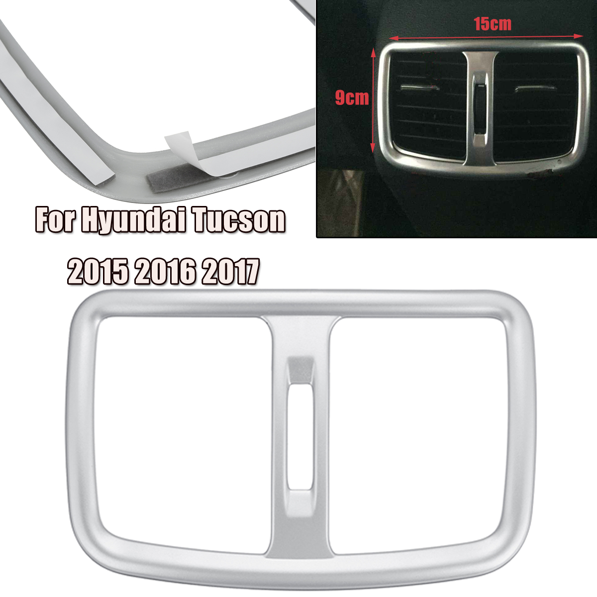 Car-Rear-Air-Condition-Outlet-Vent-Frame-Cover-Trim-For-Hyundai-Tucson-2015---2017-1698305