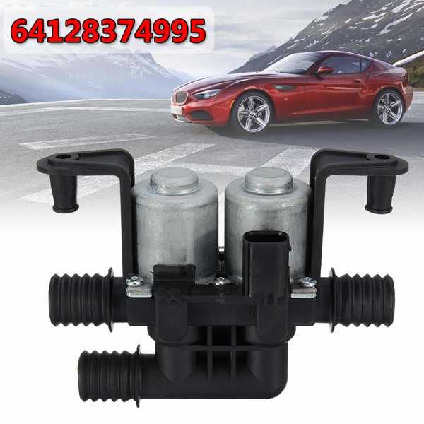 Heater-Control-Valves-Dual-Solenoid-For-BMW-5Series-E38-E39-E46-E53-X5-6412837499-1270127