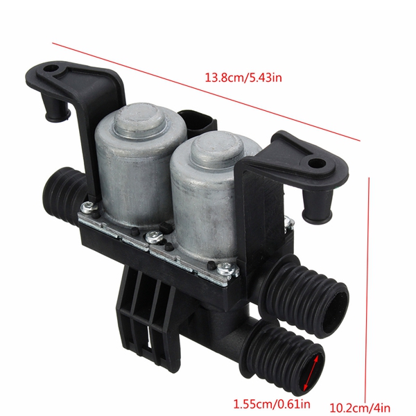 Heater-Control-Valves-Dual-Solenoid-For-BMW-5Series-E38-E39-E46-E53-X5-6412837499-1270127