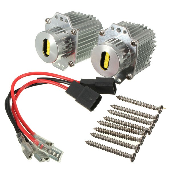 12V-80W-LED-Light-Angel-Eyes-Rings-Halo-Marker-Kits-For-BMW-E90-E91-1002589