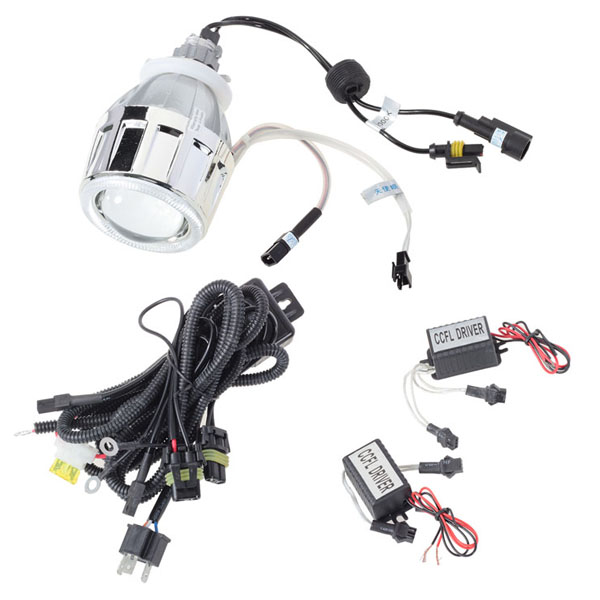 25Inch-Red-LED-Angel-Eyes-Lights-Halo-Ring-with-Projector-Lens-Dual-color-929044