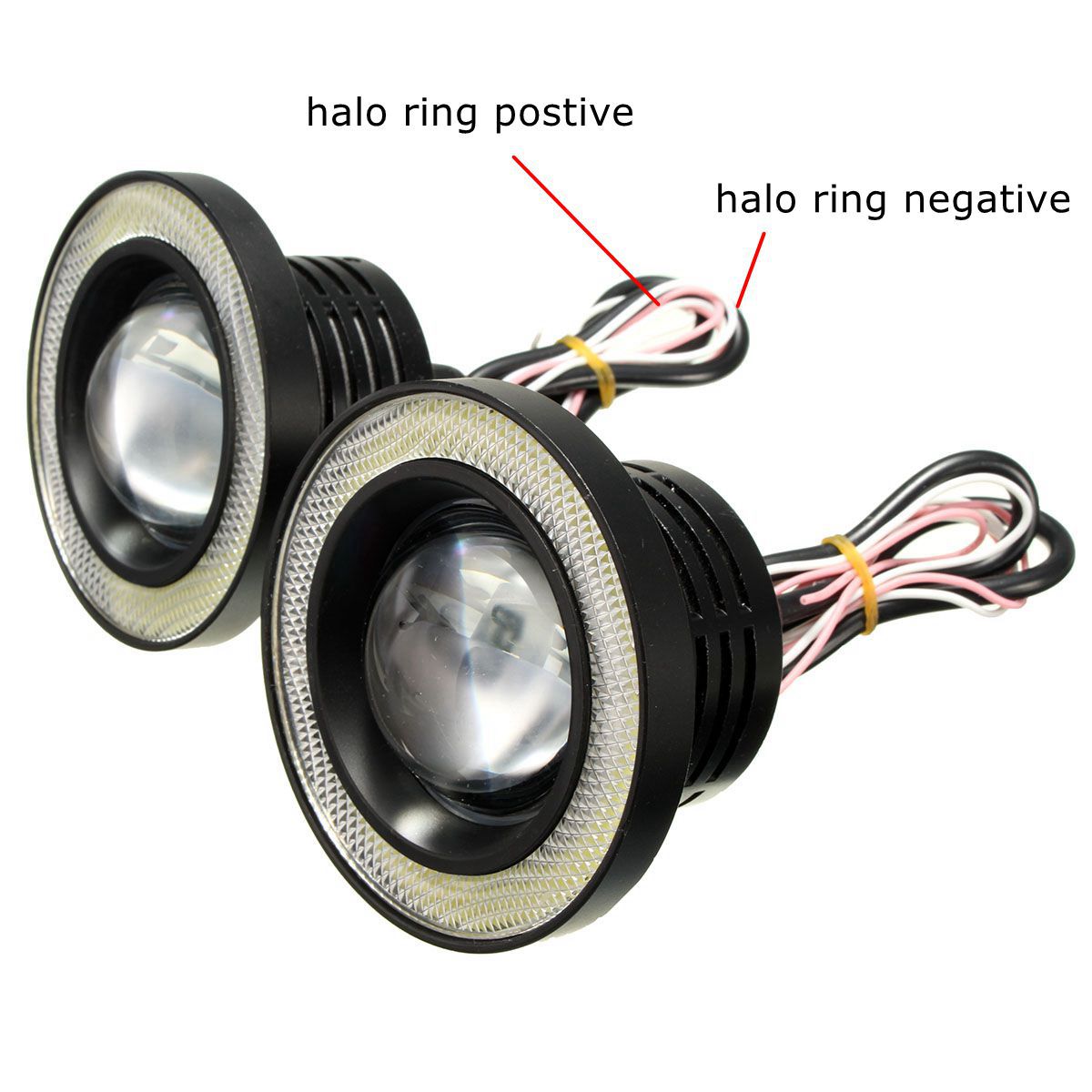 2PCS-20W-35-Inch-LED-Projector-Car-Fog-Lights-White-with-COB-Angel-Eyes-Halo-Rings-Bulb-White-1007890
