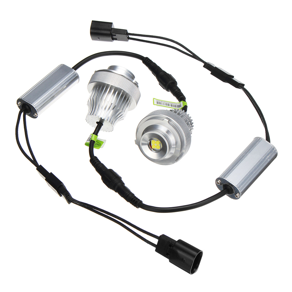 2PCS-20W-LED-Angel-Eyes-Lights-Halo-Ring-Bulb-45cm-White-for-BMW-E60-528i-535i-LCI-1010563