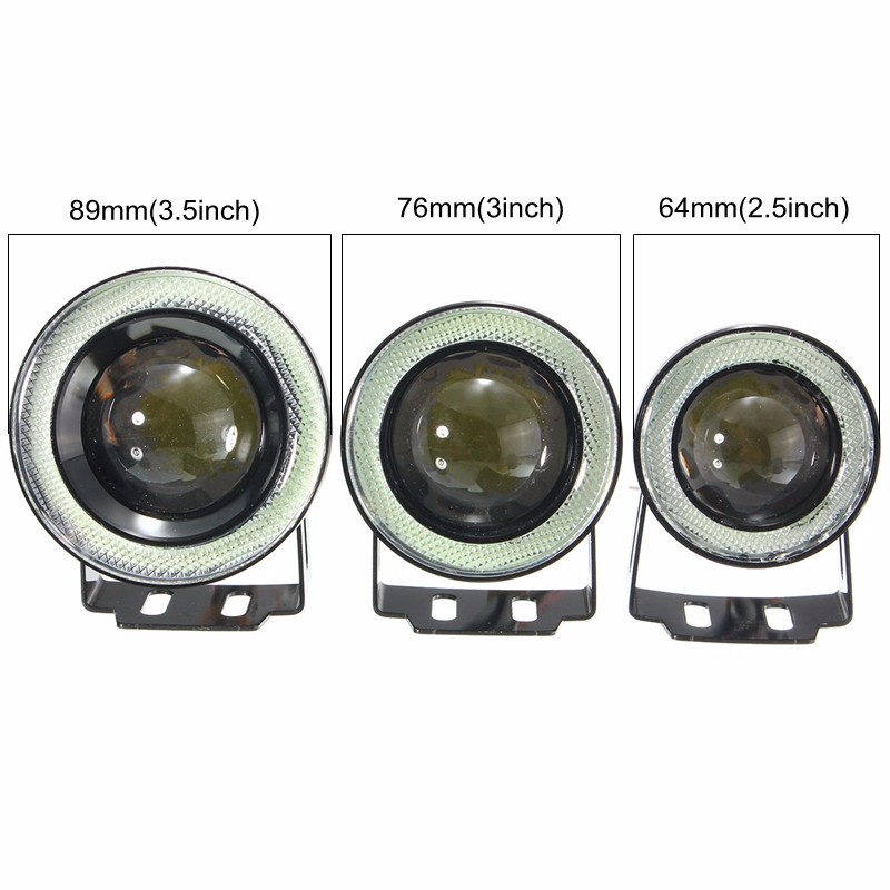 2PCS-30W-LED-Car-Fog-Lights-White-with-25335-Inch-COB-Angle-Eyes-Halo-Ring-Bulb-Ice-Blue-Universal-1093024