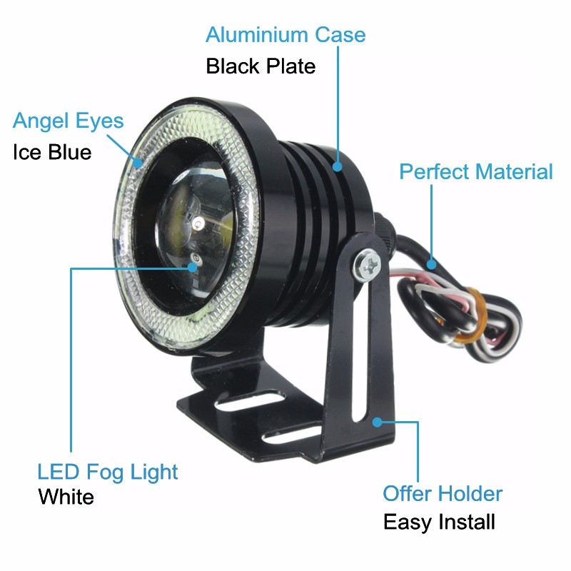 2PCS-30W-LED-Car-Fog-Lights-White-with-25335-Inch-COB-Angle-Eyes-Halo-Ring-Bulb-Ice-Blue-Universal-1093024