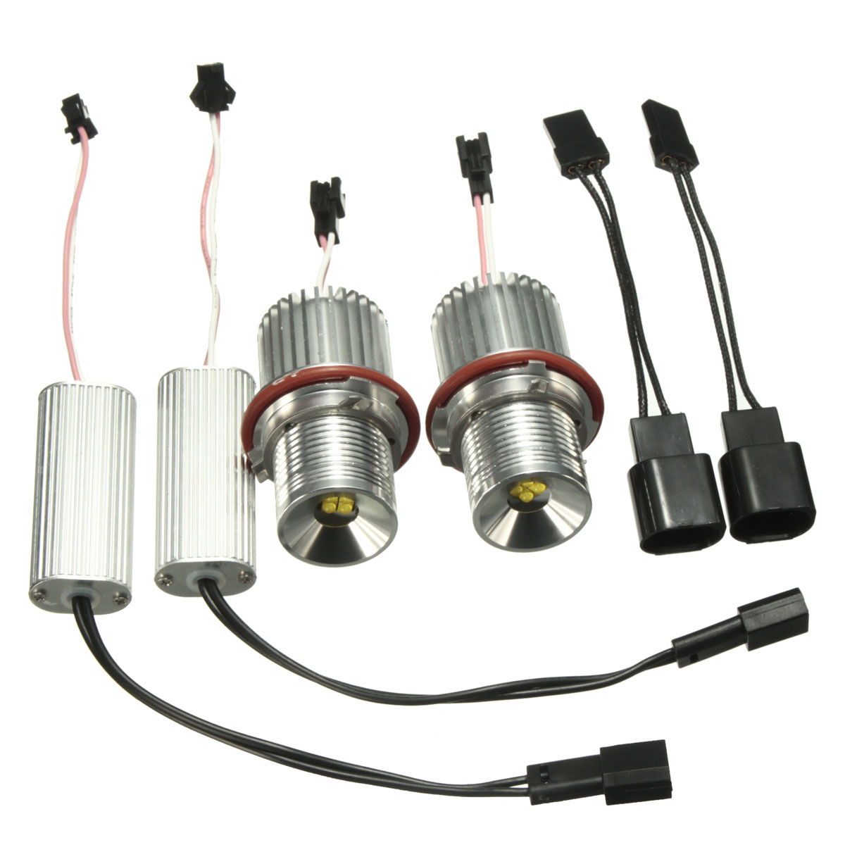 2PCS-40W-LED-Angel-Eyes-Lights-Marker-Halo-Ring-Bulbs-No-OBC-Error-For-BMW-E39-E60-E83-983846