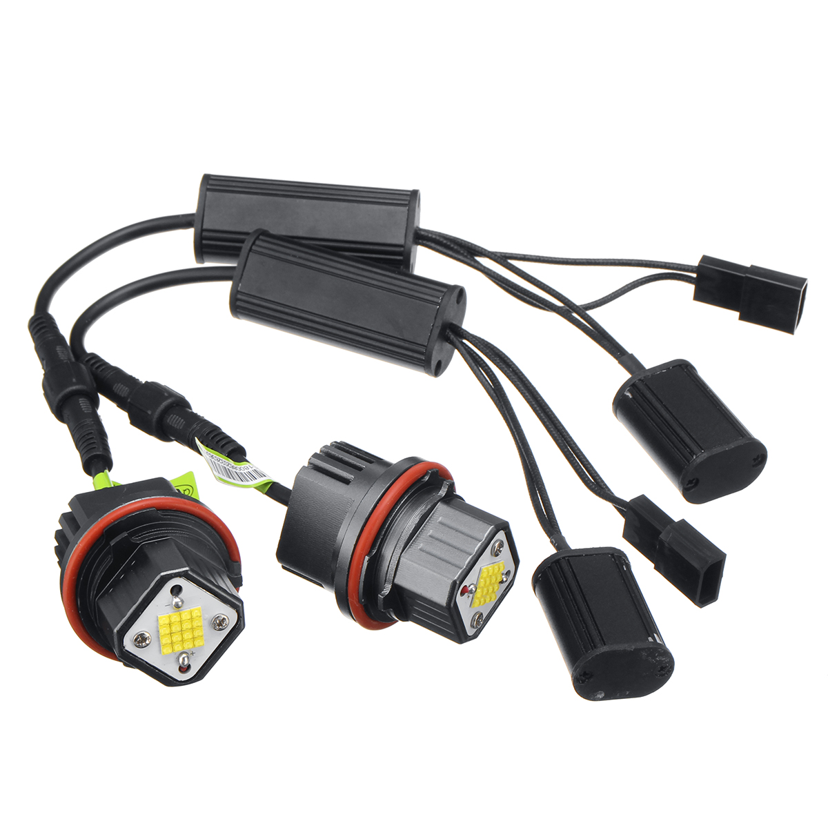 2Pcs-E39-K80-18LEDs-Car-Angel-Eyes-Lights-LED-Lamps-160W-5000LM-7000K-for-BMW--E39-E53-E65-E66-E60-E-1593625
