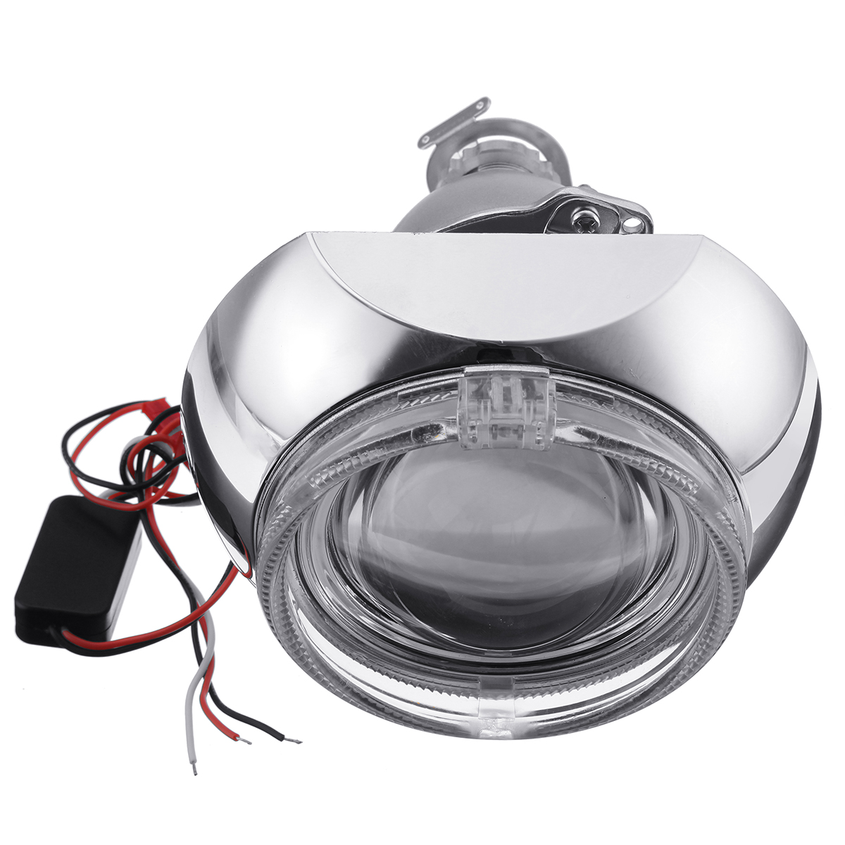 2Pcs-Mini-Car-LED-Projector-Headlights-Halo-Ring-Angel-Eye-Lights-RHD-Bi-Xenon-HID-Lamps-3000LM-3-In-1681178